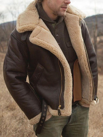Fletcher™ | Premium Lammlederjacke