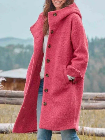 Amelie - Stylische lange Winterjacke
