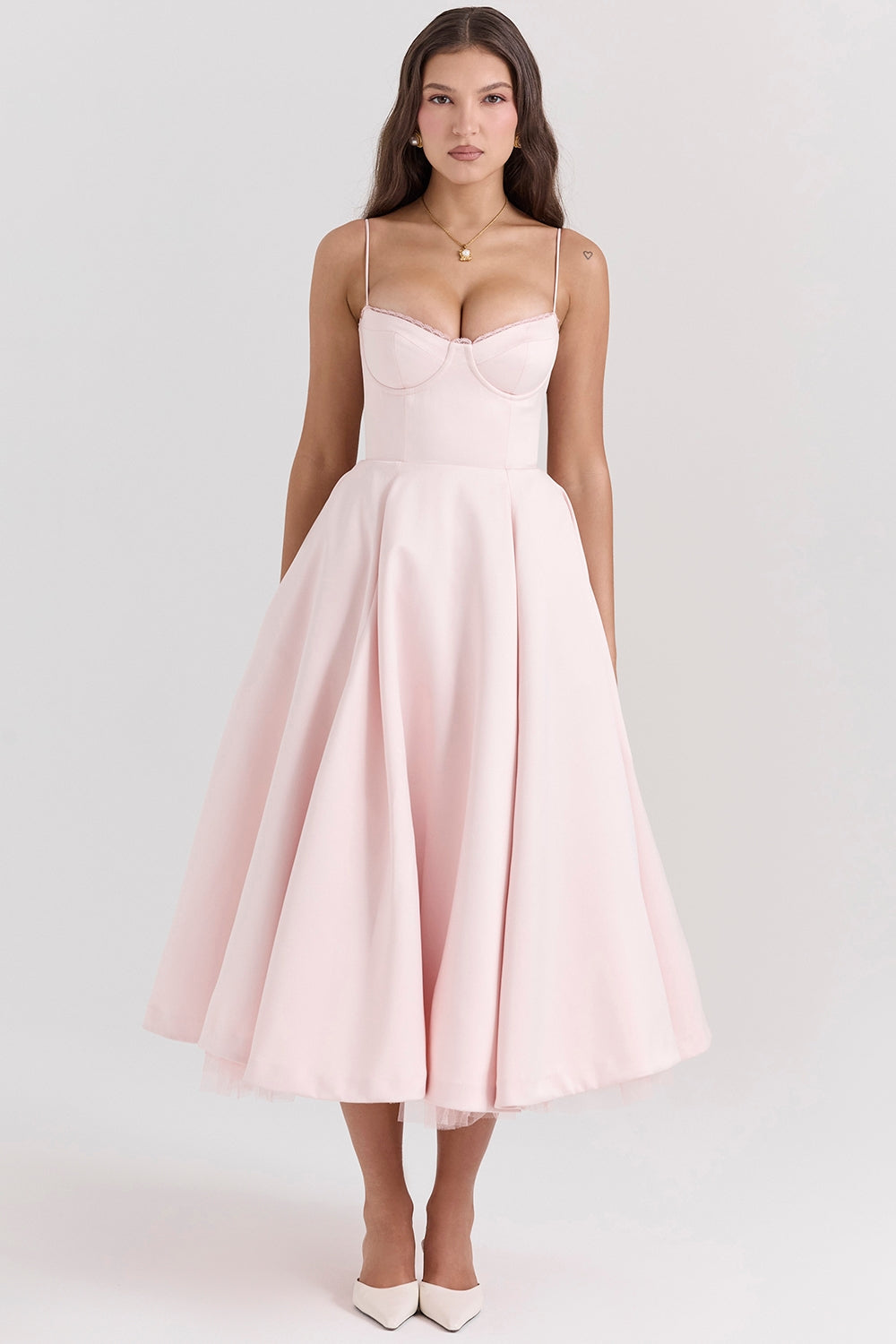 Cindy™ | Midi-Tüllkleid