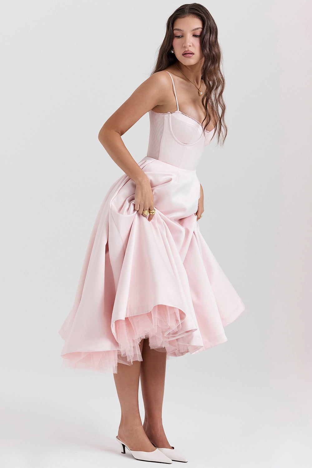 Cindy™ | Midi-Tüllkleid