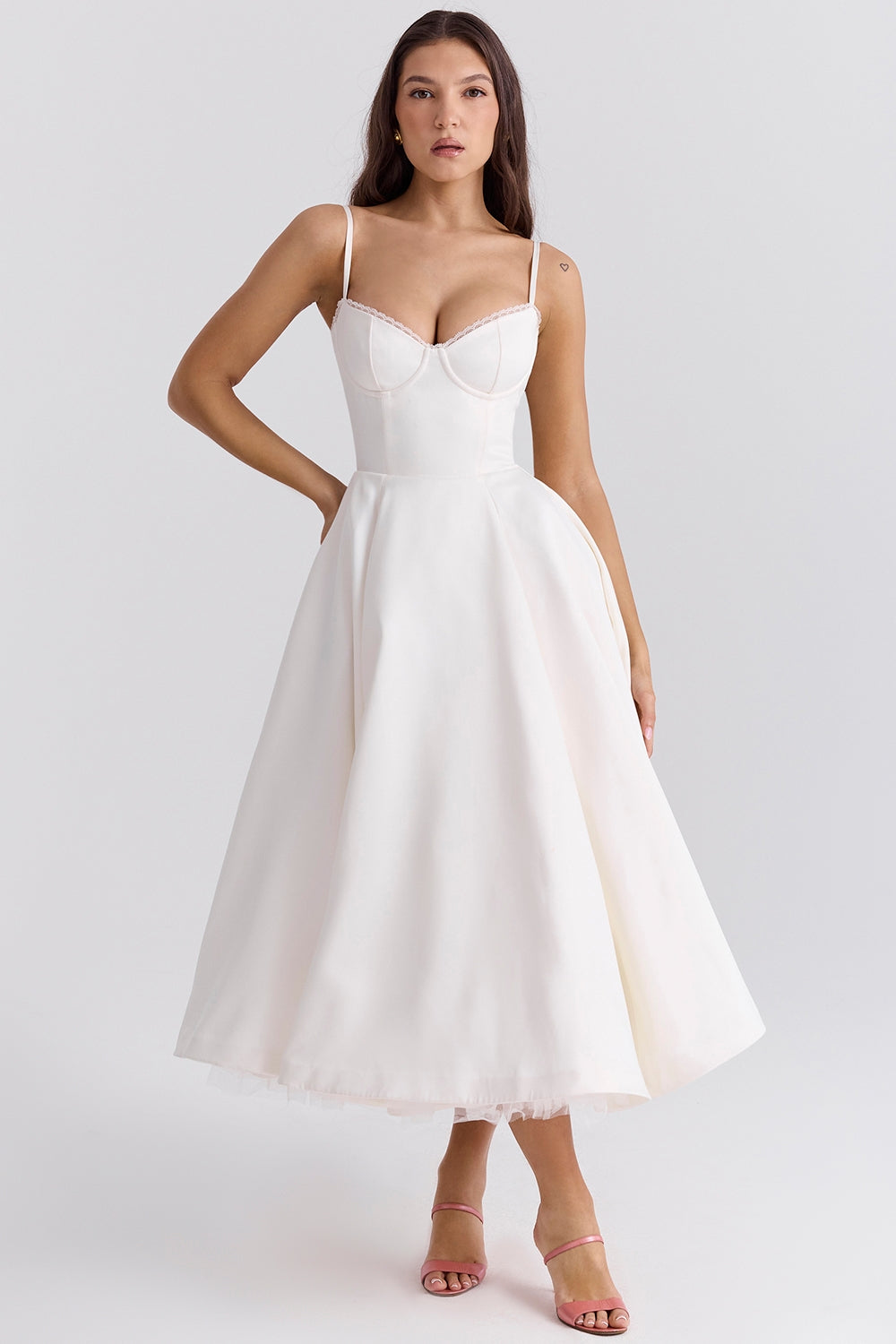 Cindy™ | Midi-Tüllkleid