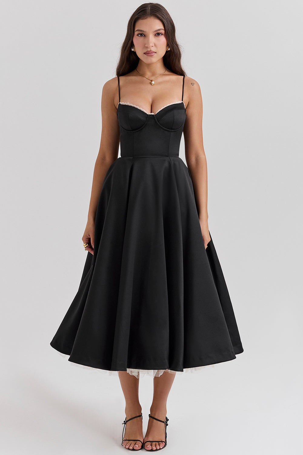 Cindy™ | Midi-Tüllkleid