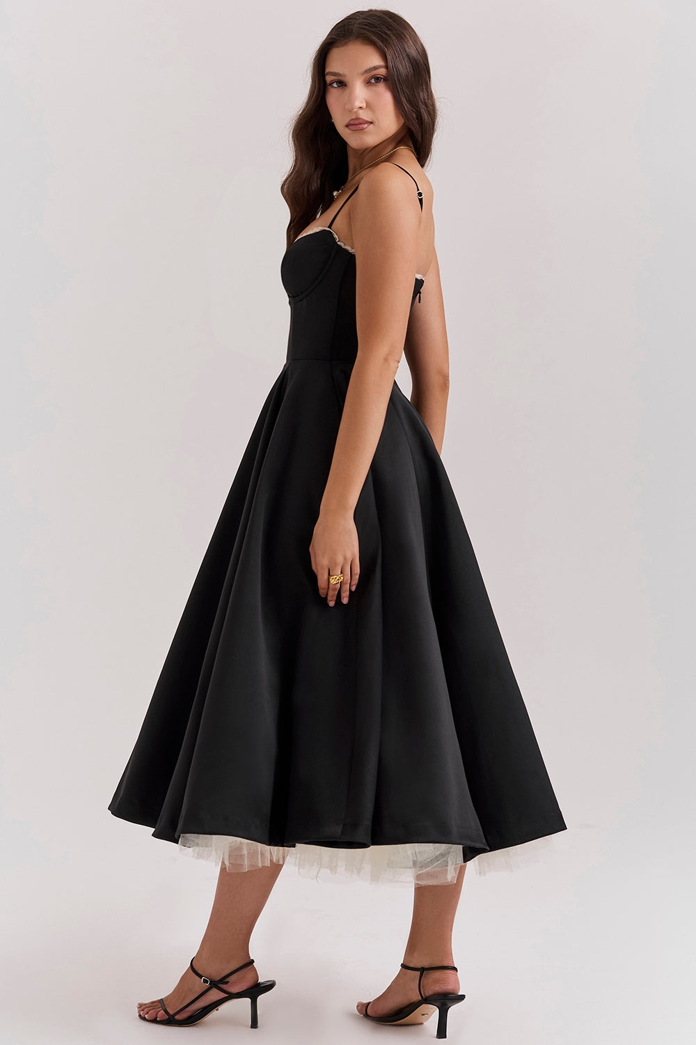 Cindy™ | Midi-Tüllkleid