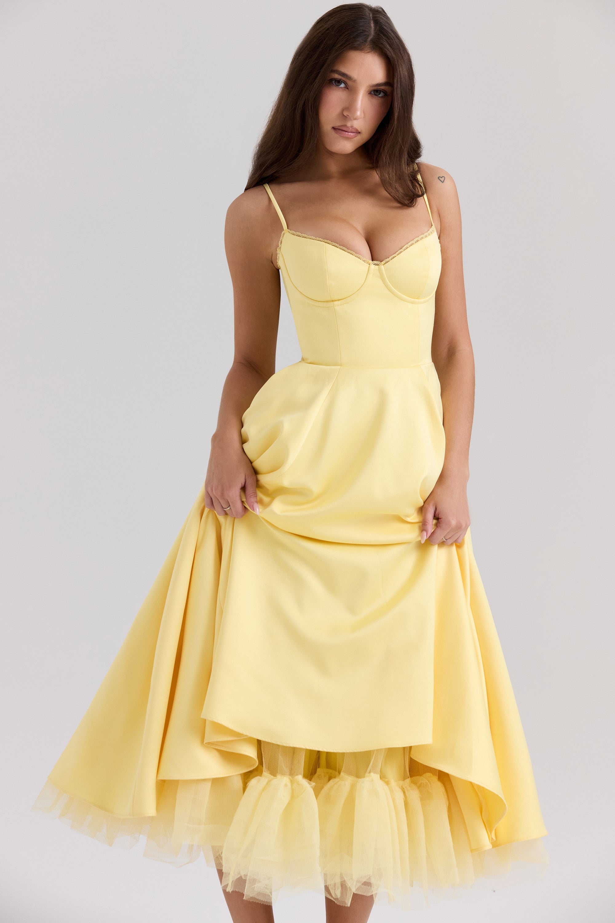 Cindy™ | Midi-Tüllkleid