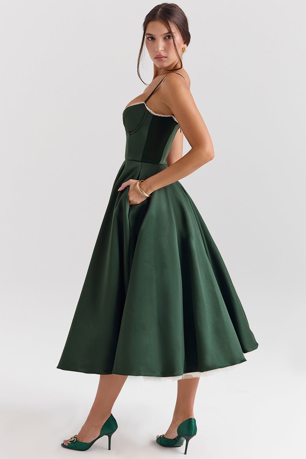 Cindy™ | Midi-Tüllkleid