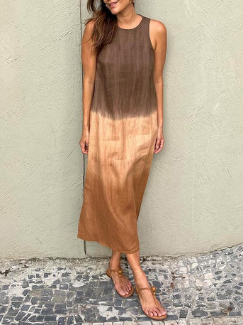 Mira™ | Elegantes Kleid mit fließendem Farbverlauf