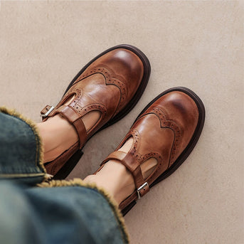 Velda™ | Elegante Mary Janes aus Leder