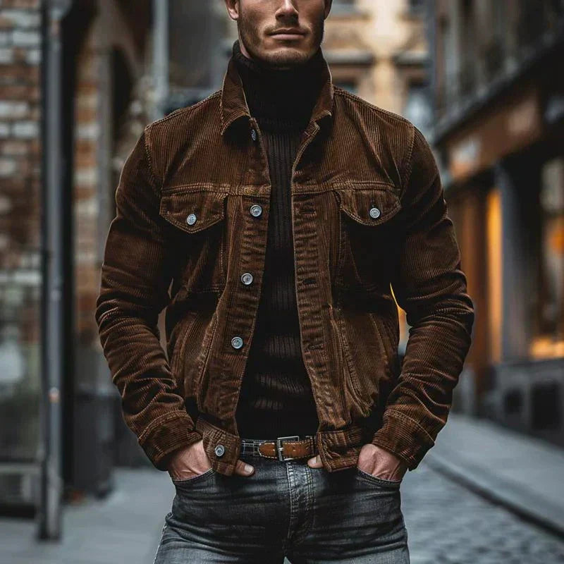 CODY | RETRO JACKEN AUS CORD