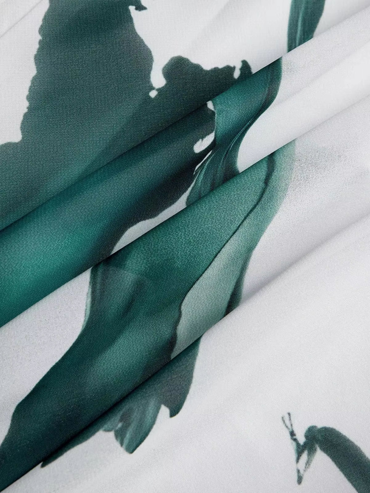 Alina | Lange Kleid mit Aquarelleffekt