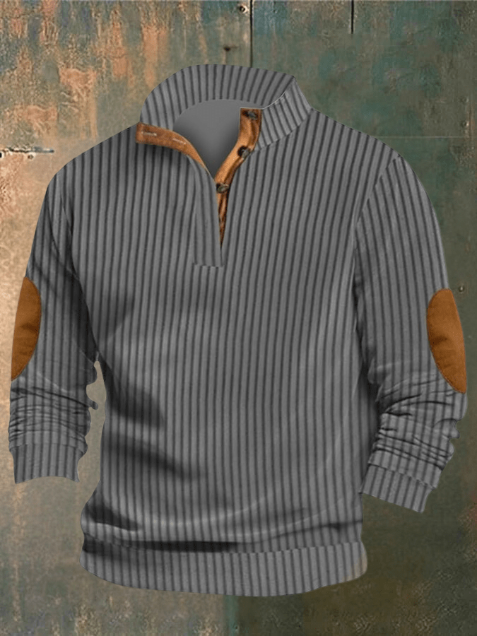 COOPER - GESCHNITTENER PULLOVER MIT HOHEM KRAGEN