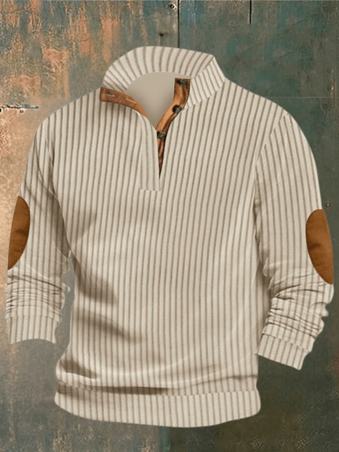 COOPER - GESCHNITTENER PULLOVER MIT HOHEM KRAGEN